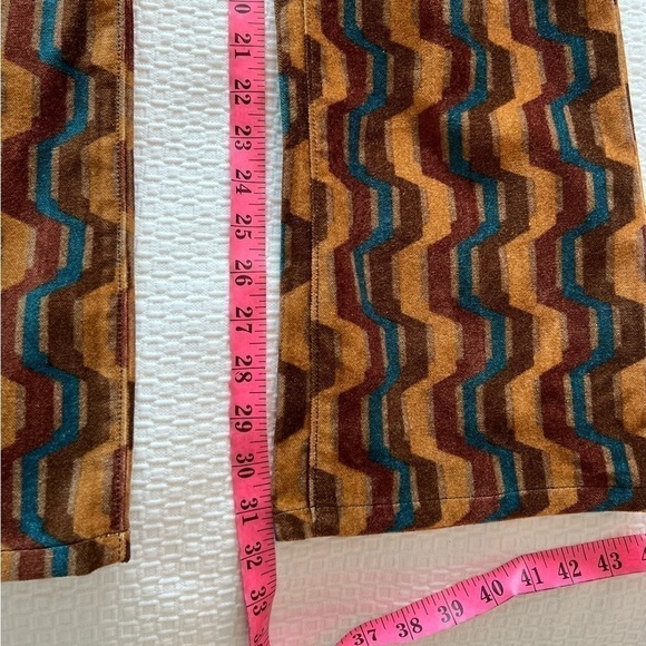 RE/DONE 70's Velvet bootcut in Retro stripe size 26 NWT - Picture 9 of 16
